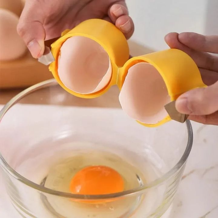 Æggesprederværktøj til nem og rodfri åbning af æg