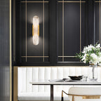 Væglampe i Marmorlook – Elegant Stemningslys