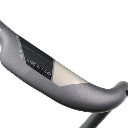 Wei Bike Bøjet Styr Vejcykel Matt Kulfiber Styr