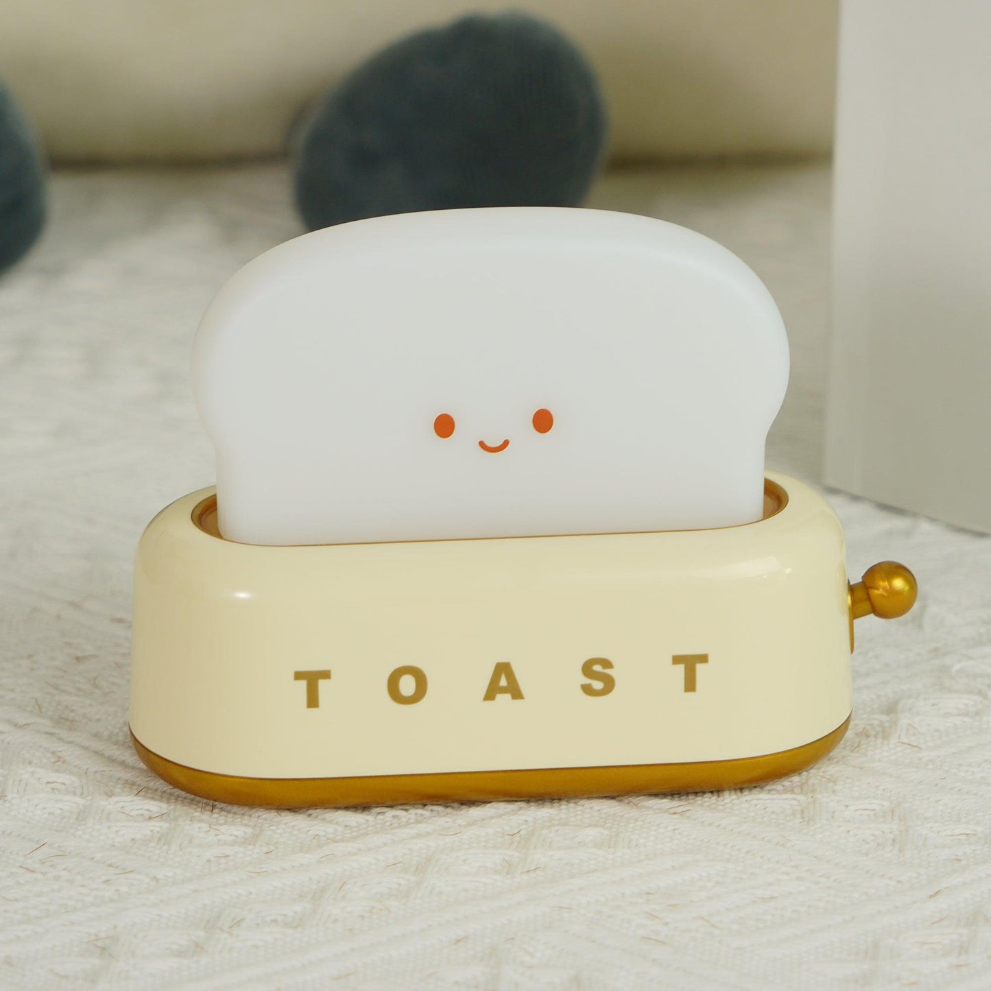 Stylish Bordlampe med Indbygget Batteri og Brødrister Design