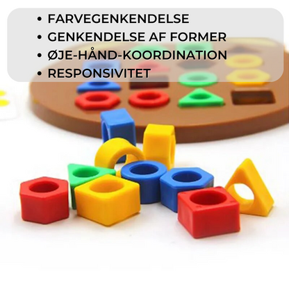 ShapeMatchingGame™ | Farveterningepuslespil for børn