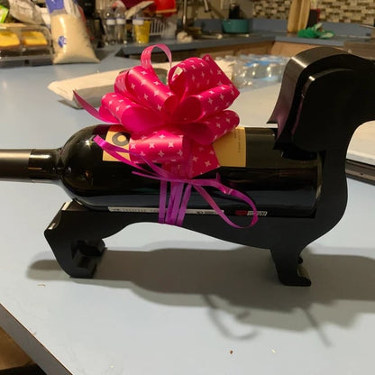 Gravhund Vinflaskeholder Dekorativ Stand