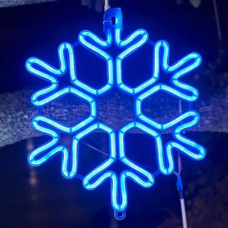 Magisk LED Snefnugsbelysning til en Fortryllende Jul!