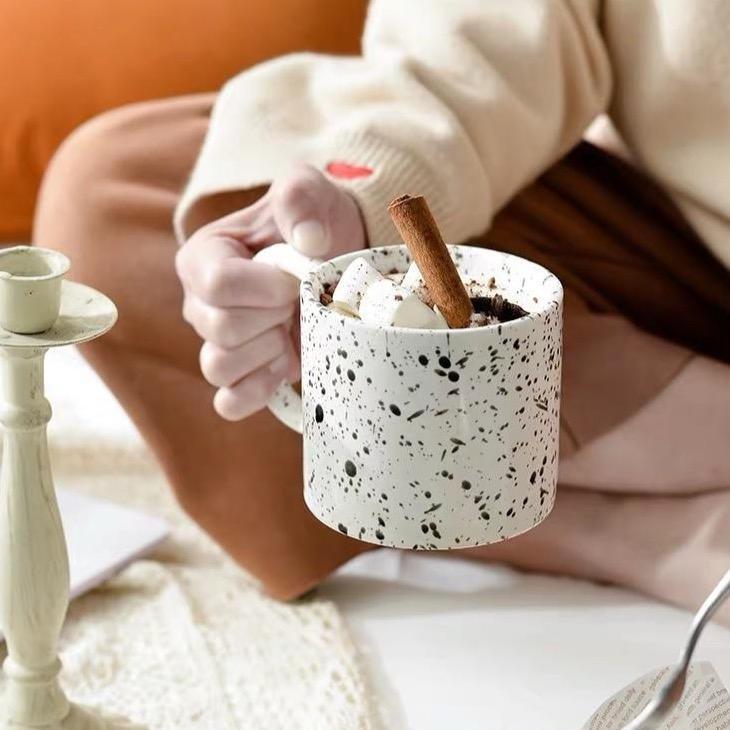 Sød Lolita-stil keramisk kaffekop