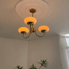 Farvet Loftslampe – Legende Glasdesign