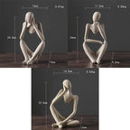 Moderne abstrakt Atacama skulptur til boligindretning