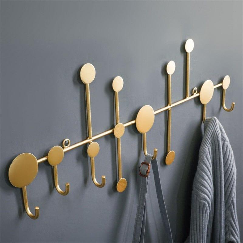 Minimalistiske moderne vægkroge til elegant hjemmeorganisering
