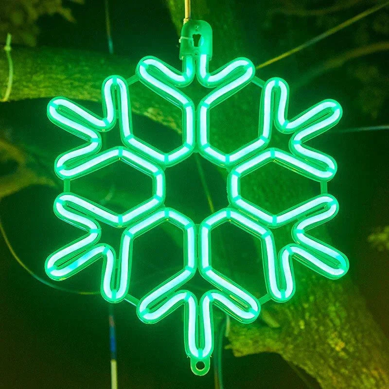 Magisk LED Snefnugsbelysning til en Fortryllende Jul!