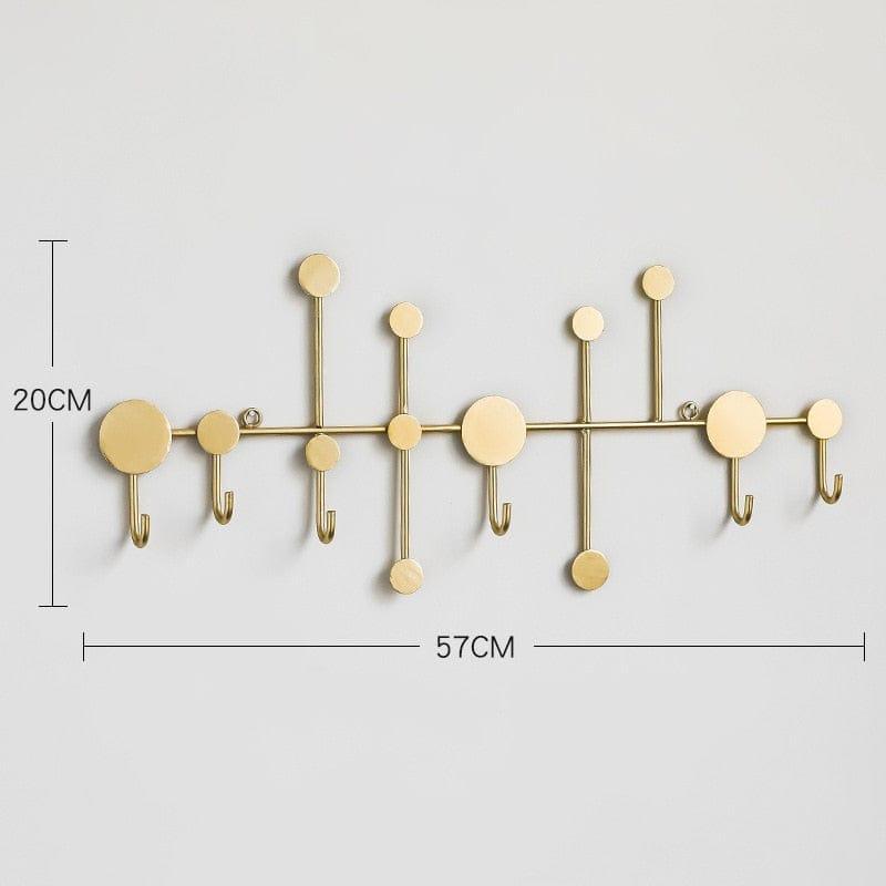 Minimalistiske moderne vægkroge til elegant hjemmeorganisering