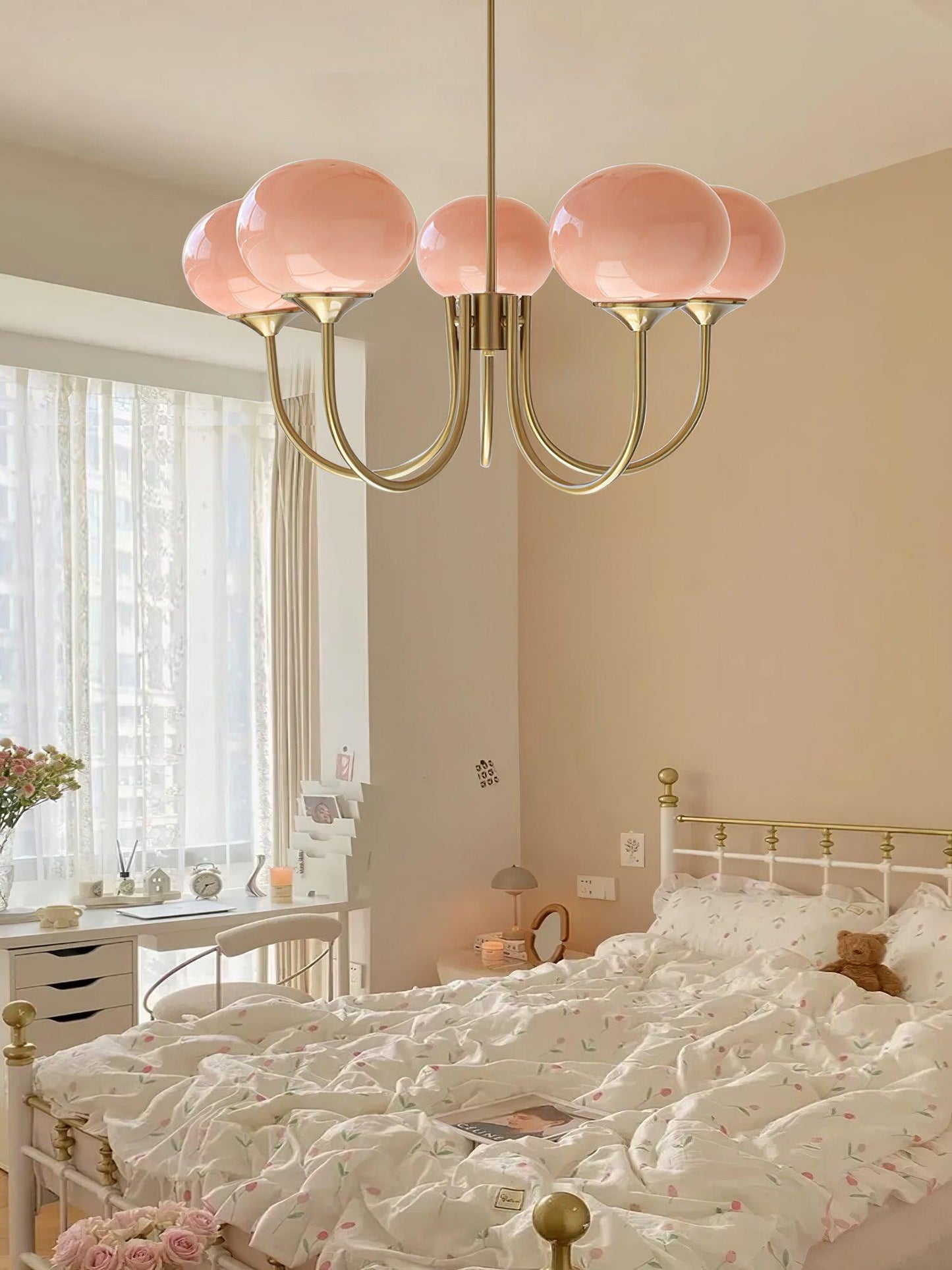 Farvet Loftslampe – Legende Glasdesign