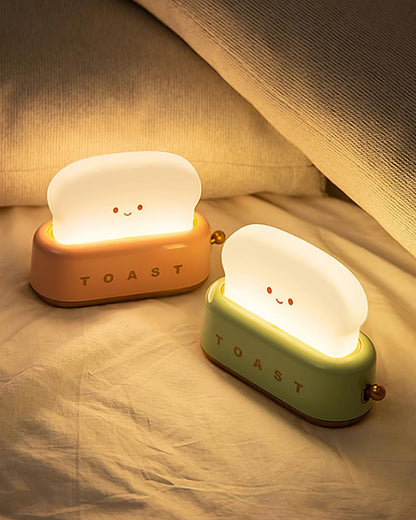 Stylish Bordlampe med Indbygget Batteri og Brødrister Design