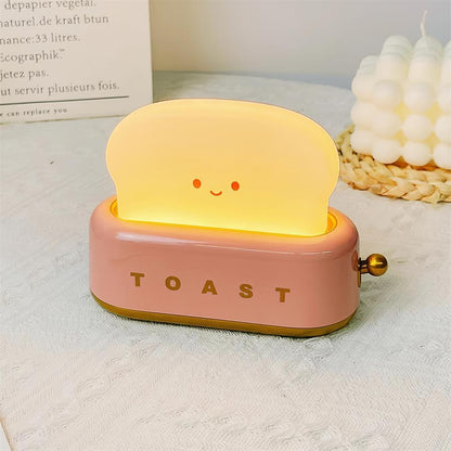 Stylish Bordlampe med Indbygget Batteri og Brødrister Design