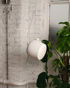 Moderne jern Aim semi-indbygningsloftslampe med E27 fatning