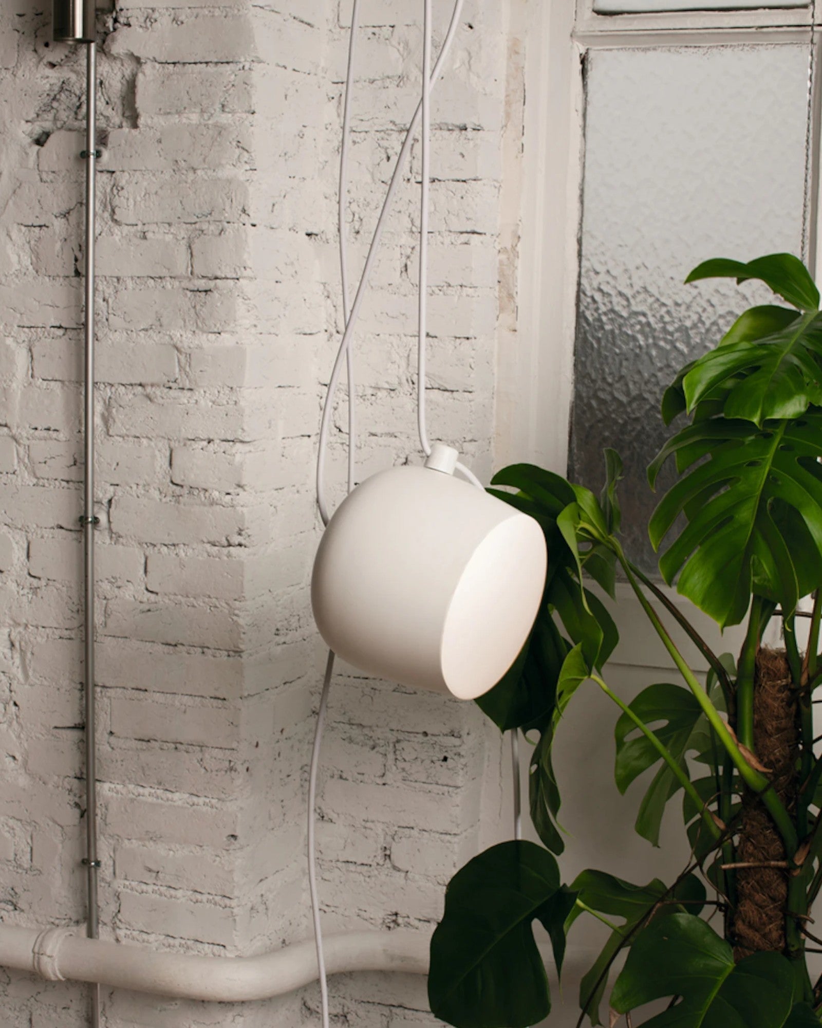 Moderne jern Aim semi-indbygningsloftslampe med E27 fatning
