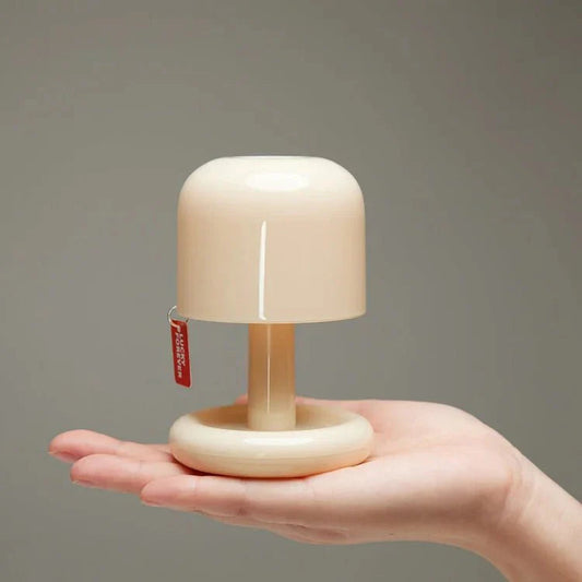 Bordlampe i Svampedesign – Blød & Hyggelig