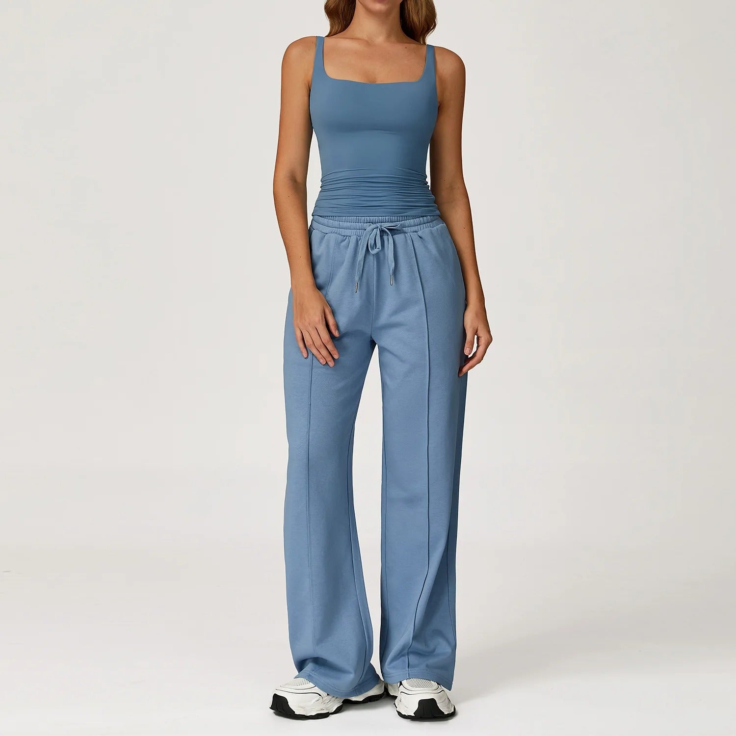 Kvinders Premium Minimal 2-delt Sæt Pink