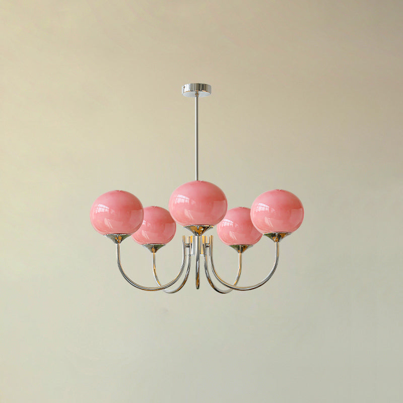 Farvet Loftslampe – Legende Glasdesign