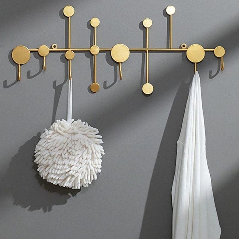 Minimalistiske moderne vægkroge til elegant hjemmeorganisering