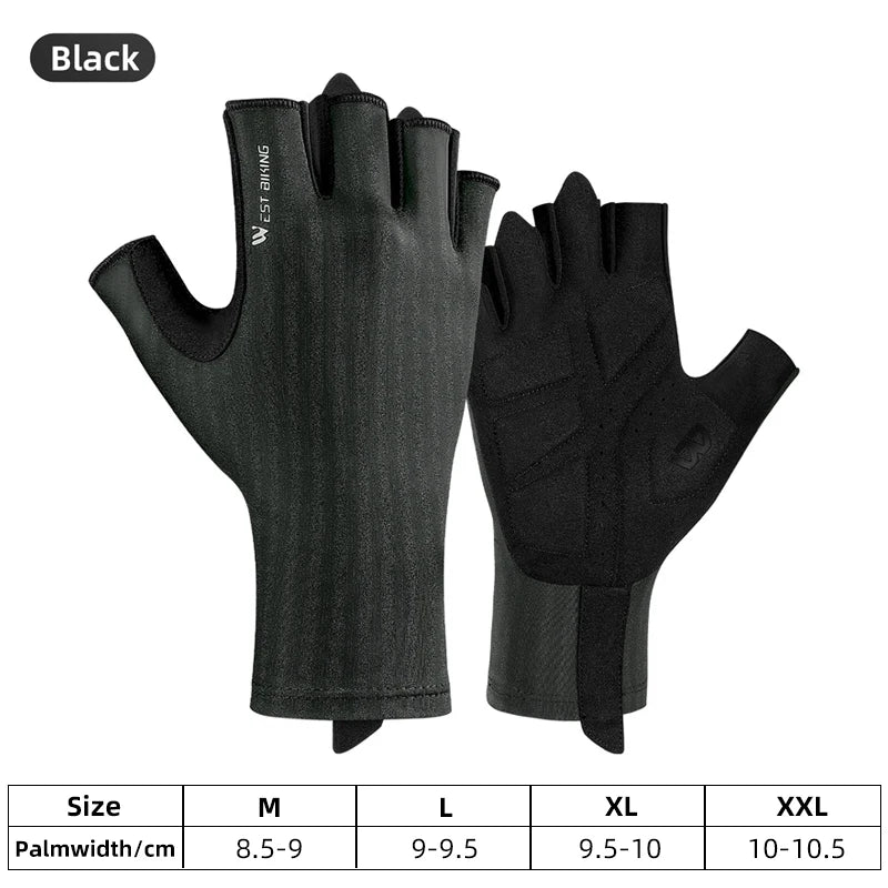 Cykelhandsker Half Finger til Mænd & Kvinder