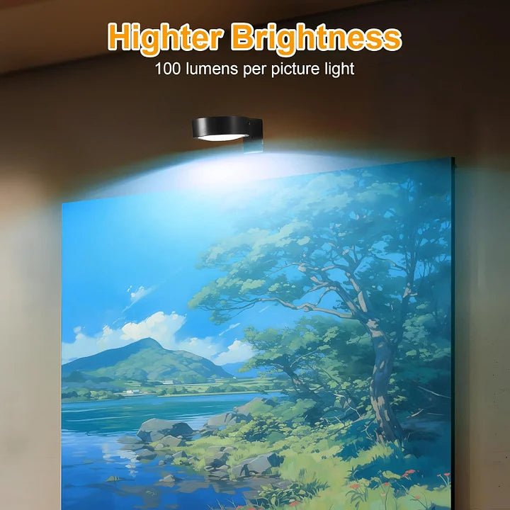 Magnetisk Male Lampe med 13 Justerbare Lysindstillinger