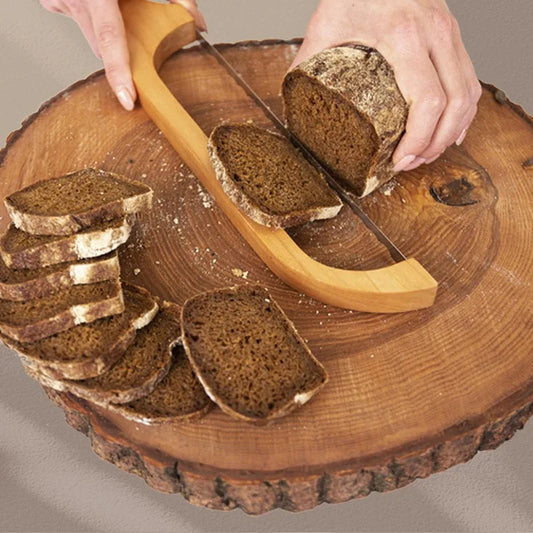 Takkniv i rustfrit stål til perfekte skiver