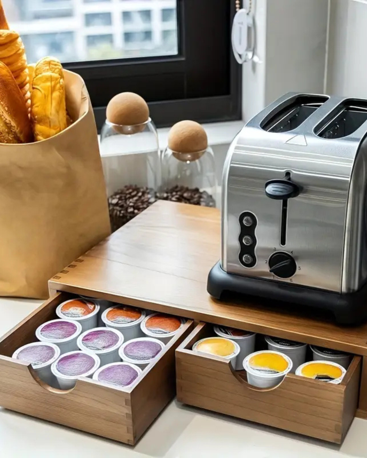 Solea Kaffekapsel Organizer Beholder Holder