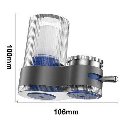 Bærbar vandhane purifier med adapterfilter
