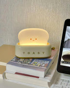 Stylish Bordlampe med Indbygget Batteri og Brødrister Design