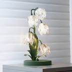 Blomsterformet LED Bordlampe til Moderne Hjemmedekoration