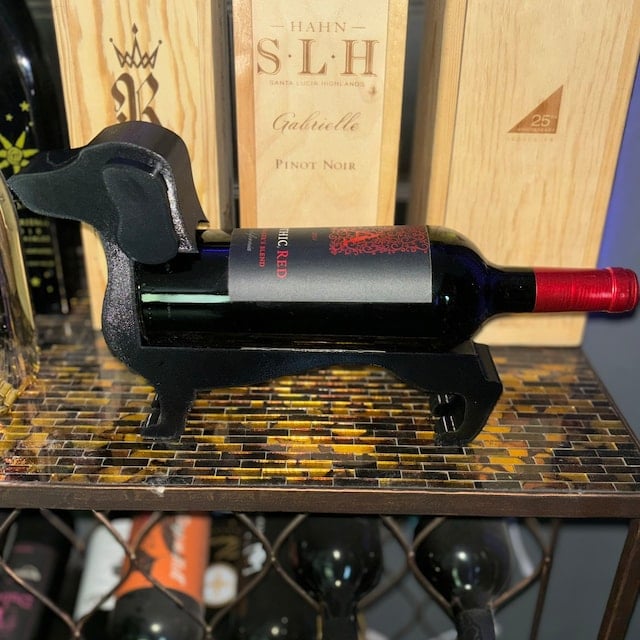 Gravhund Vinflaskeholder Dekorativ Stand