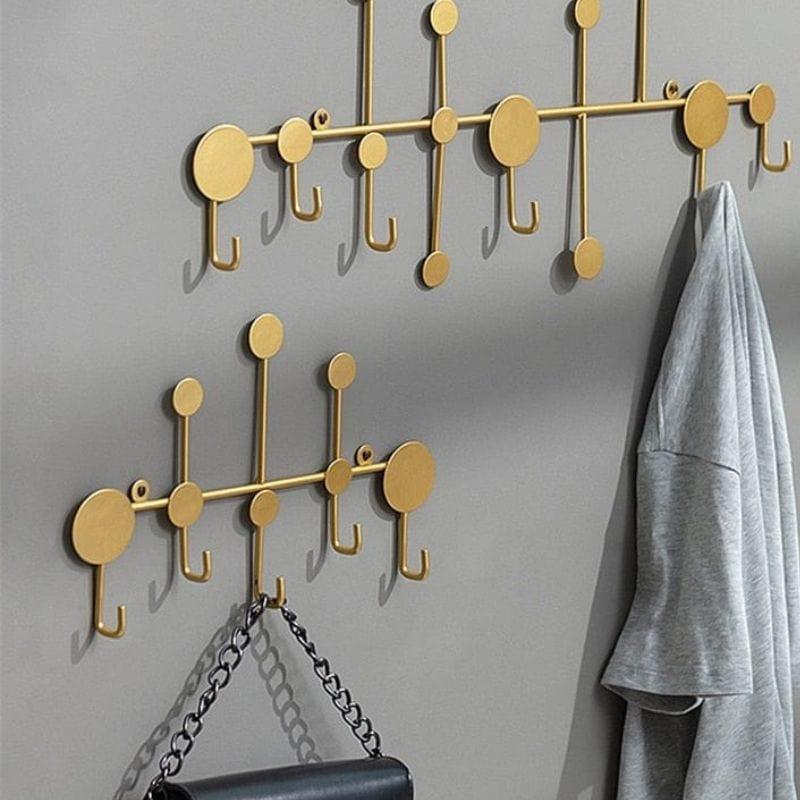 Minimalistiske moderne vægkroge til elegant hjemmeorganisering