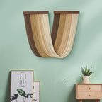 Nordisk minimalistisk tekstureret vægkunst med varm hyggelig charme