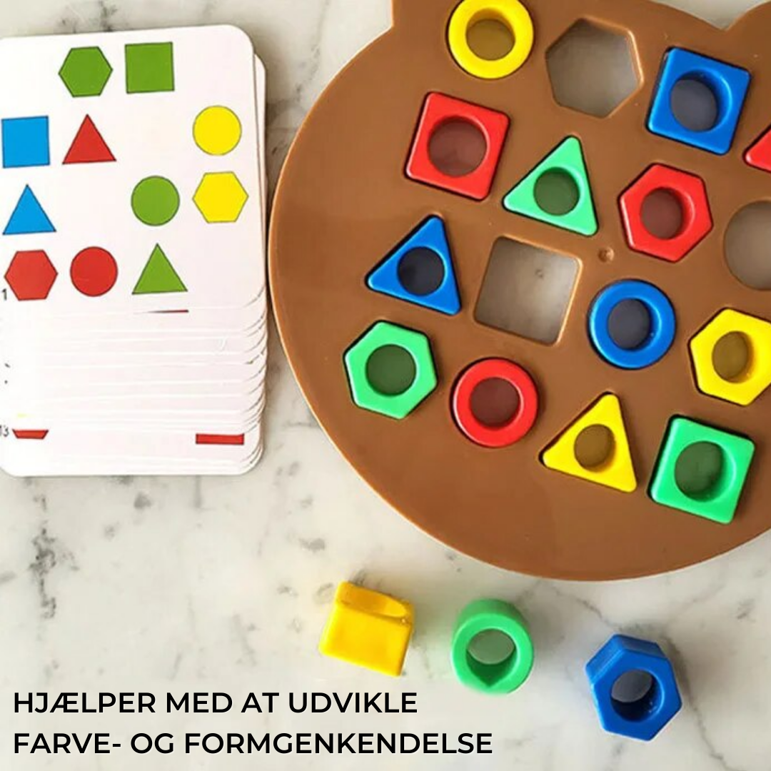 ShapeMatchingGame™ | Farveterningepuslespil for børn