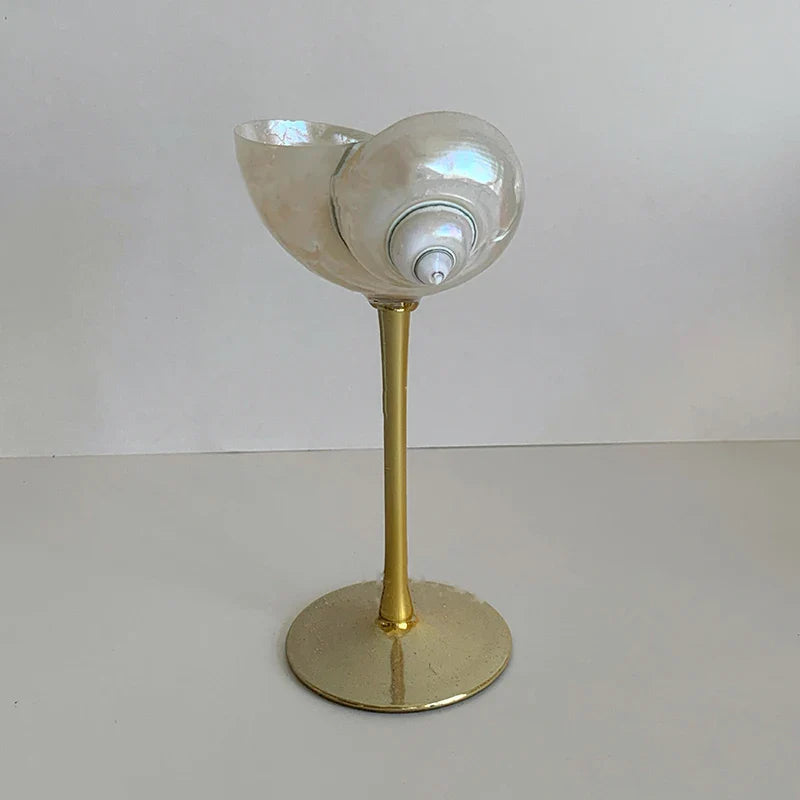 Hav-inspireret elegant blå cocktailglas