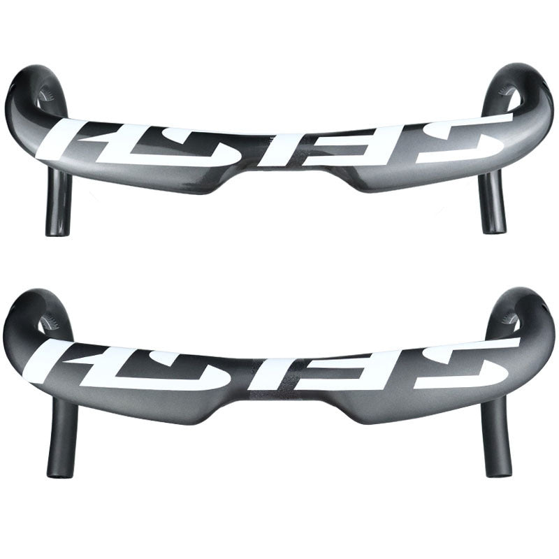 Carbonfiber Racercykel Bøjet Styr 380400420440mm Indvendig Cykelstyr