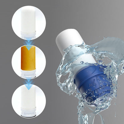 Bærbar vandhane purifier med adapterfilter