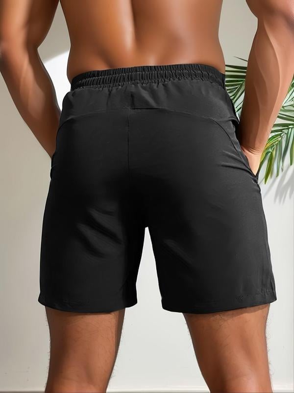 Herre afslappede shorts med snøre i taljen
