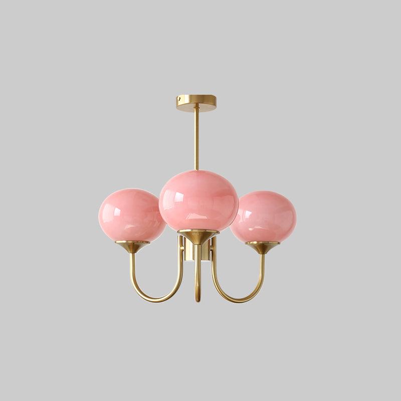 Farvet Loftslampe – Legende Glasdesign