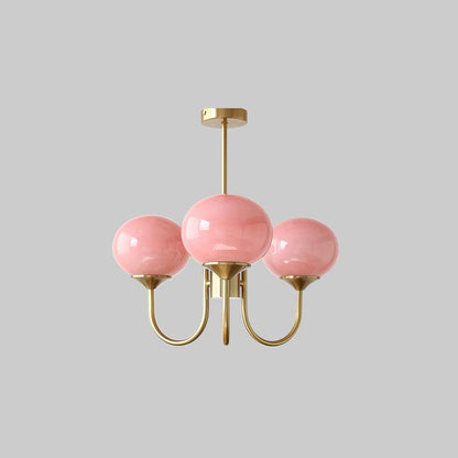 Farvet Loftslampe – Legende Glasdesign