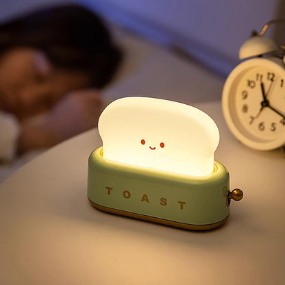Stylish Bordlampe med Indbygget Batteri og Brødrister Design