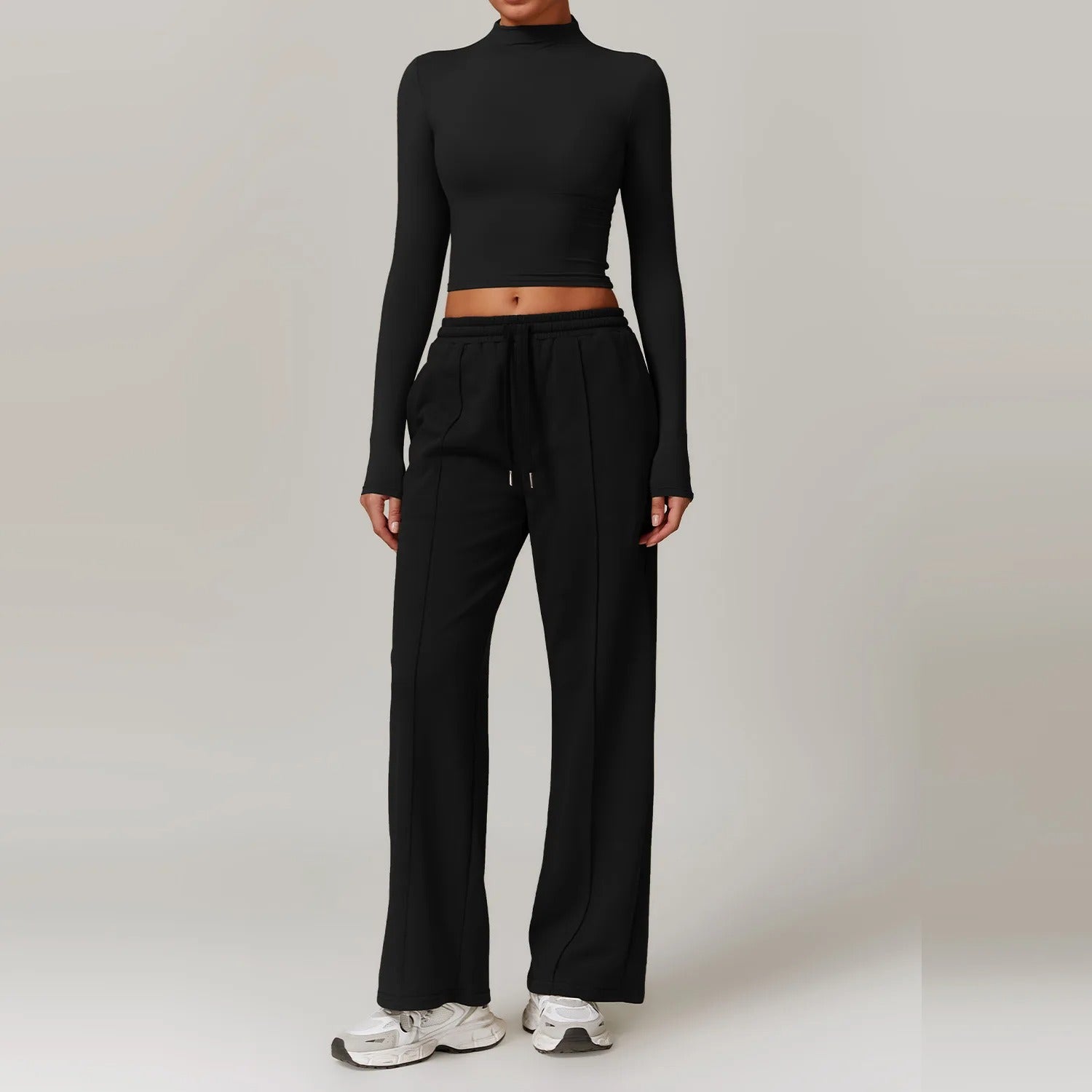 Kvinders Premium Minimal 2-delt Sæt Pink