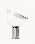 Art Deco Taccia bordlampe i sort, sølv eller bronze finish