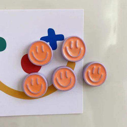 Smilende Glow Dekorativt Køleskabsmagnet Sæt