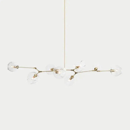 Loftlampe med Glas-Kupler – Moderne Statement