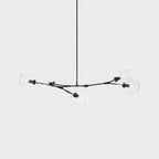 Loftlampe med Glas-Kupler – Moderne Statement