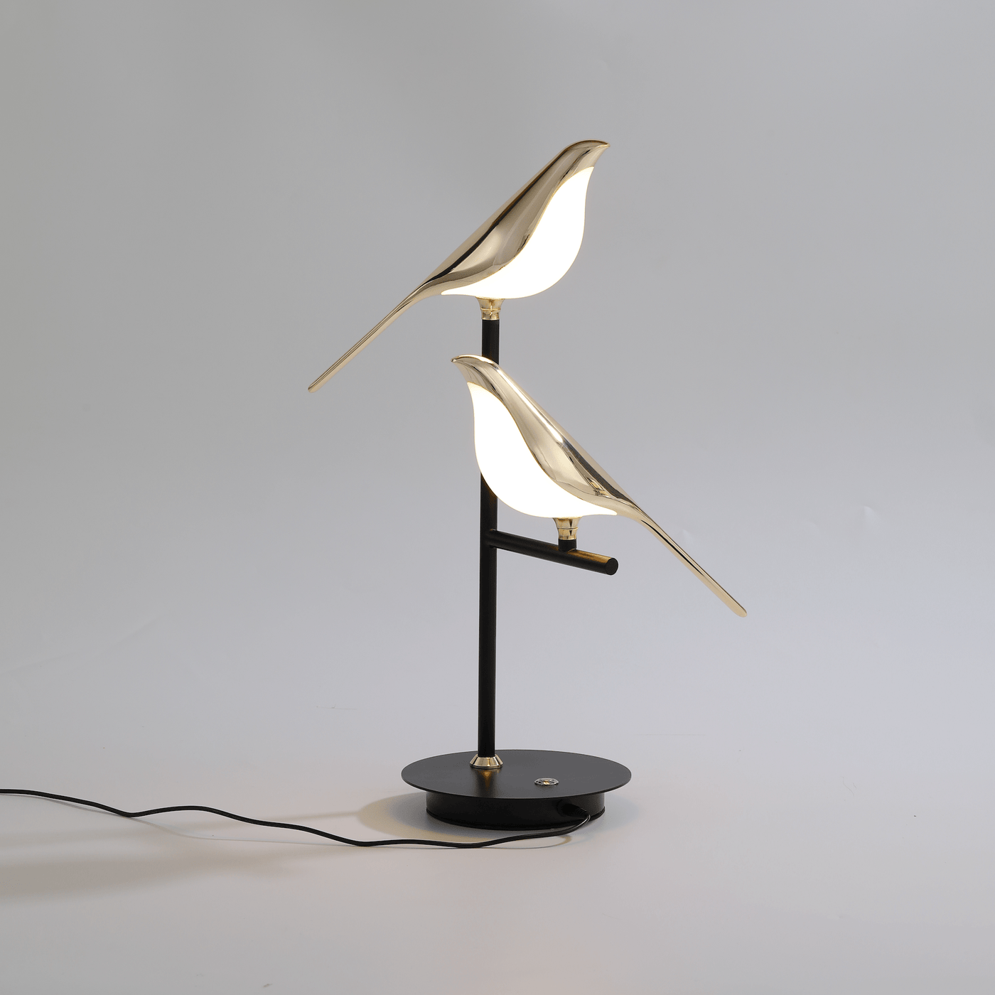 Fugle Bordlampe – Elegant Dekoration og Blødt Lys