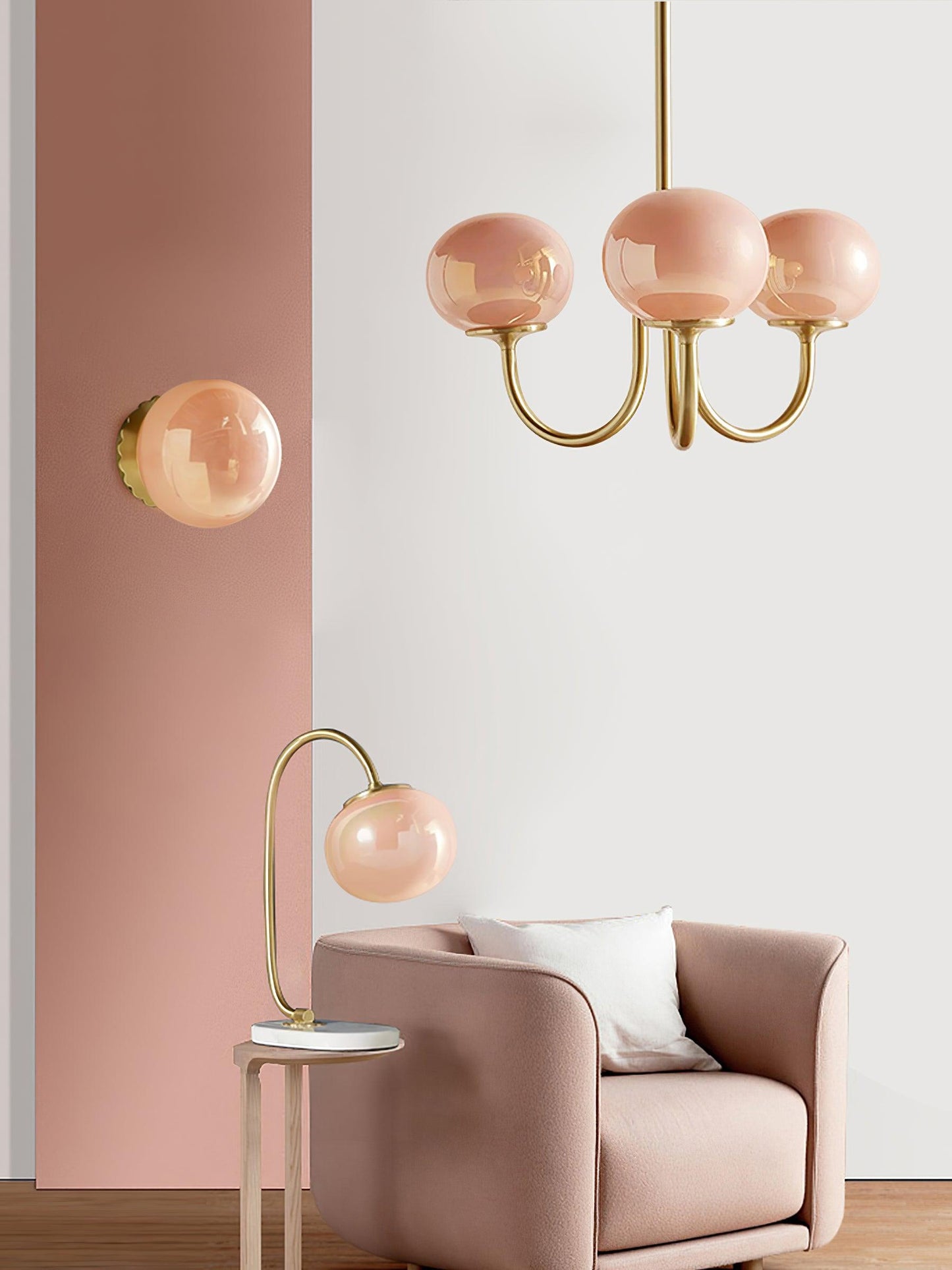 Farvet Loftslampe – Legende Glasdesign