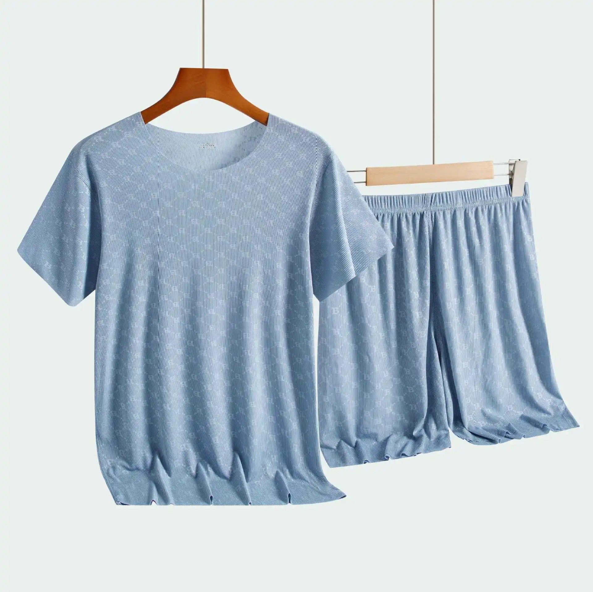 Is-silke pyjamas til mænd