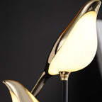 Fugle Bordlampe – Elegant Dekoration og Blødt Lys