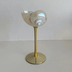 Hav-inspireret elegant blå cocktailglas